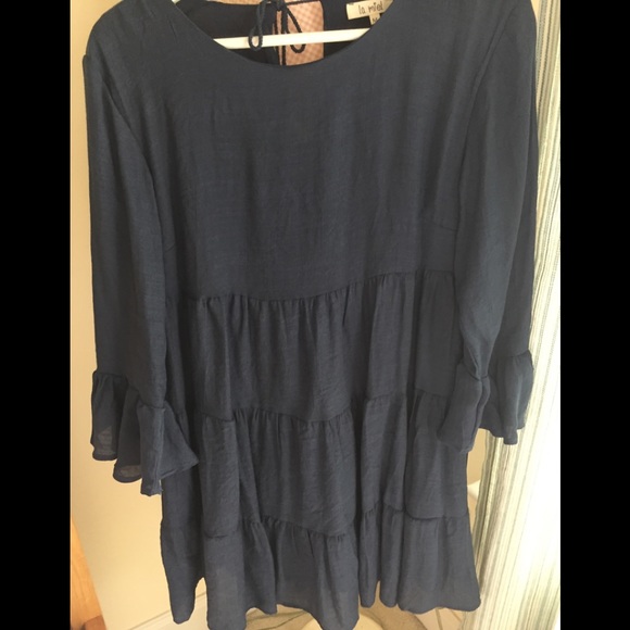 SOLD - SOLD - SOLD - NWT - Navy Blue Dress ! - Picture 5 of 13